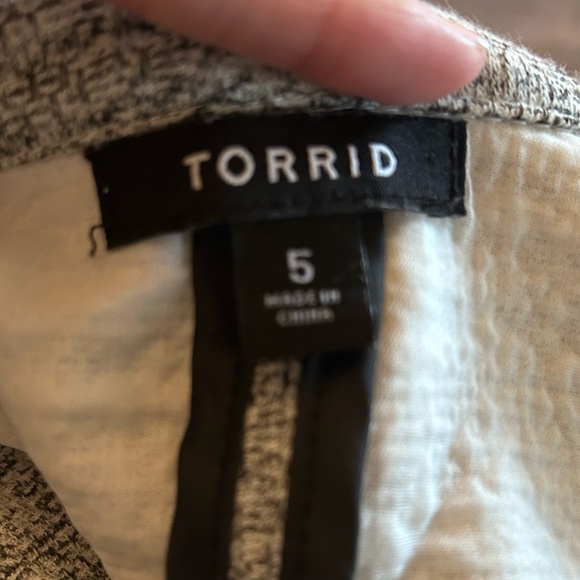 Torrid Oversized Textured Boyfriend Blazer Jacket Size 5X - Picture 10 of 11